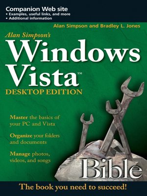 cover image of Alan Simpson's Windows Vista Bible